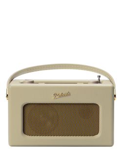 Roberts Revival RD70 DAB/DAB+/FM Bluetooth Digital Radio with Alarm, Pastel Cream