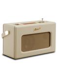 Roberts Revival RD70 DAB/DAB+/FM Bluetooth Digital Radio with Alarm, Pastel Cream