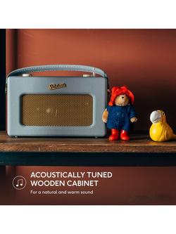 Roberts Revival RD70 DAB/DAB+/FM Bluetooth Digital Radio with Alarm - view 2, Duck Egg