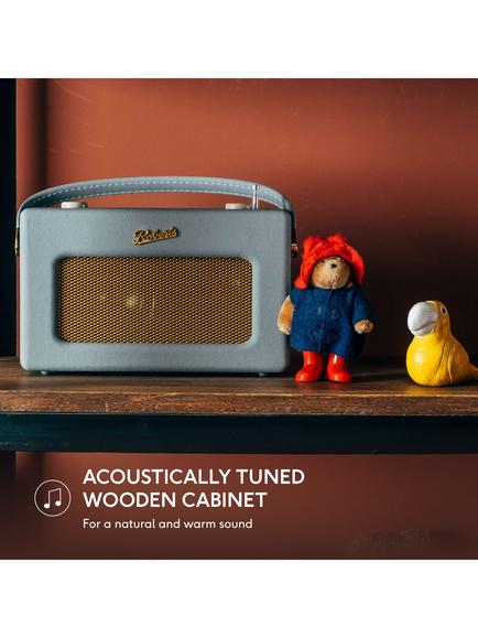 Roberts Revival RD70 DAB/DAB+/FM Bluetooth Digital Radio with Alarm - view 2, Duck Egg