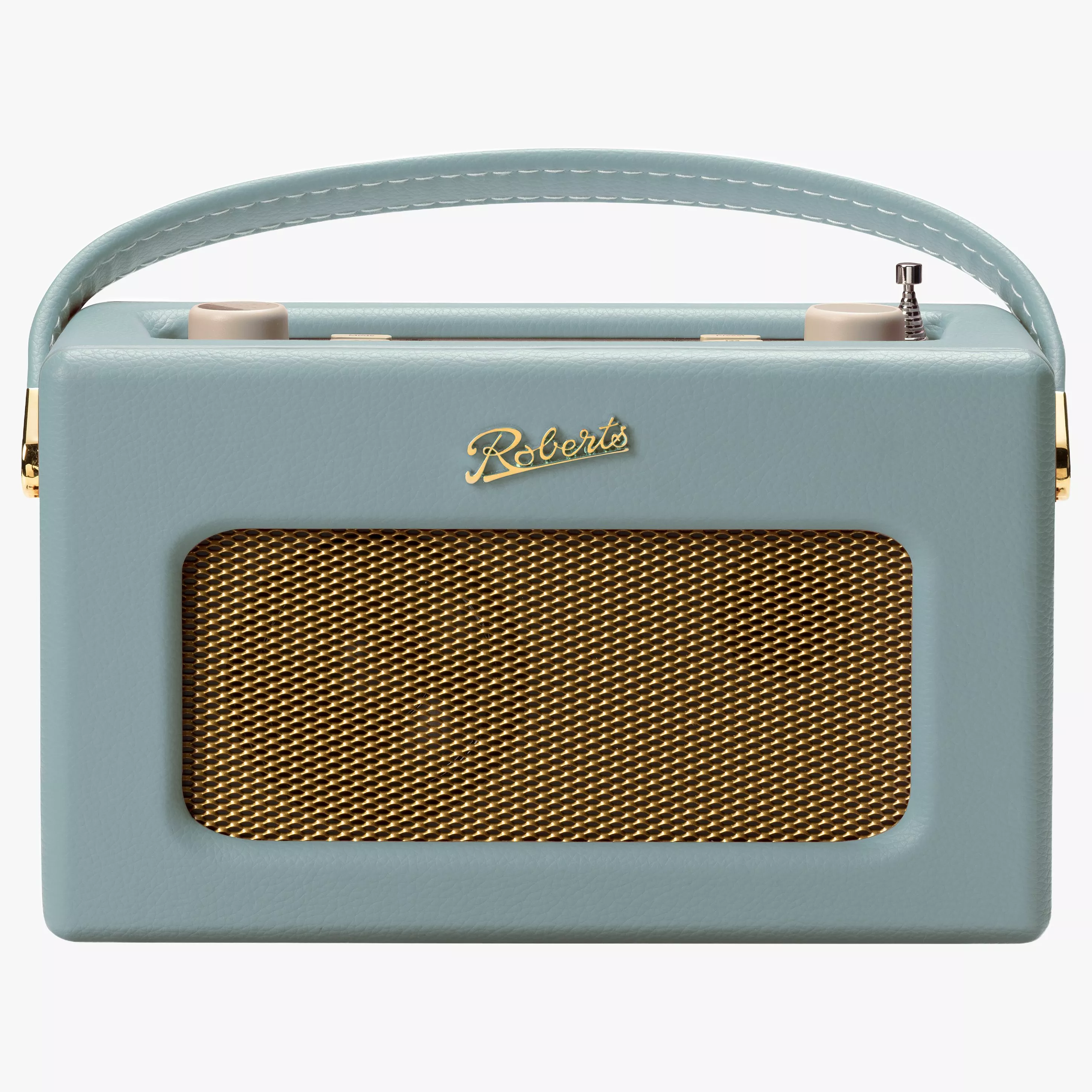 teal blue roberts revival radio 