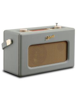 Roberts Revival RD70 DAB/DAB+/FM Bluetooth Digital Radio with Alarm - view 2, Dove Grey