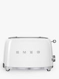 Smeg TSF01 2-Slice Toaster, White