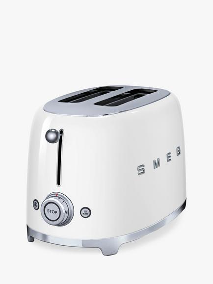 Smeg TSF01 2-Slice Toaster - view 2, White