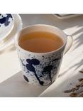 Royal Doulton Pacific Splash Porcelain Dinnerware Set, 16 Piece, Blue