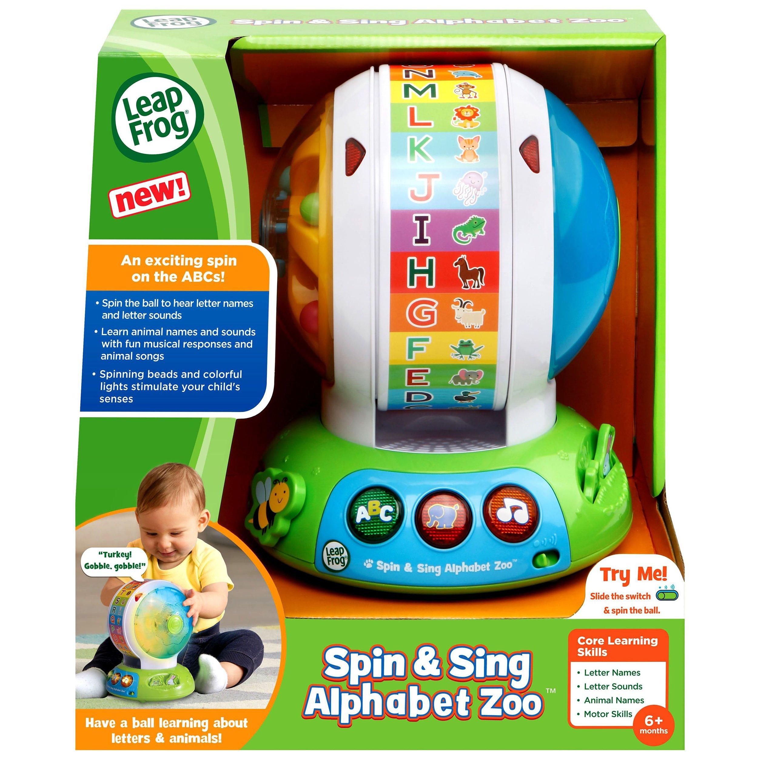 Leapfrog spin and sing alphabet zoo discount