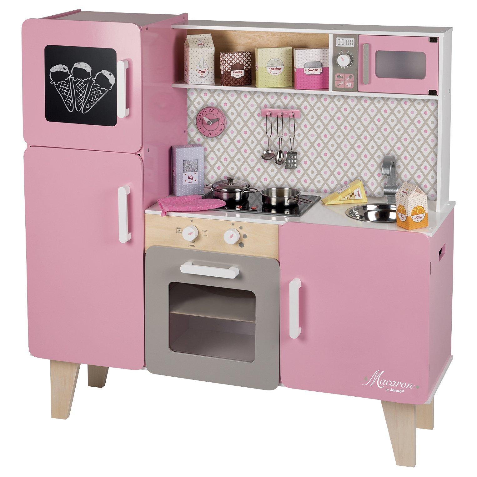 Janod Macaron Big Kitchen Wooden Playset