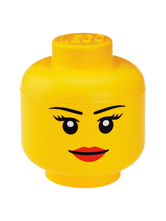 LEGO Storage Head, Large, Girl