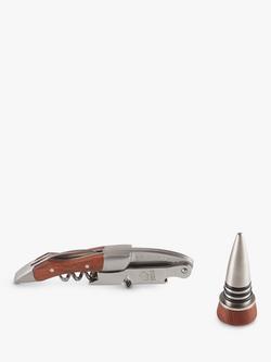 Le Creuset Wine Accessories GS190 Waiter's Friend Bottle Opener and Stopper Set - view 2, Natural