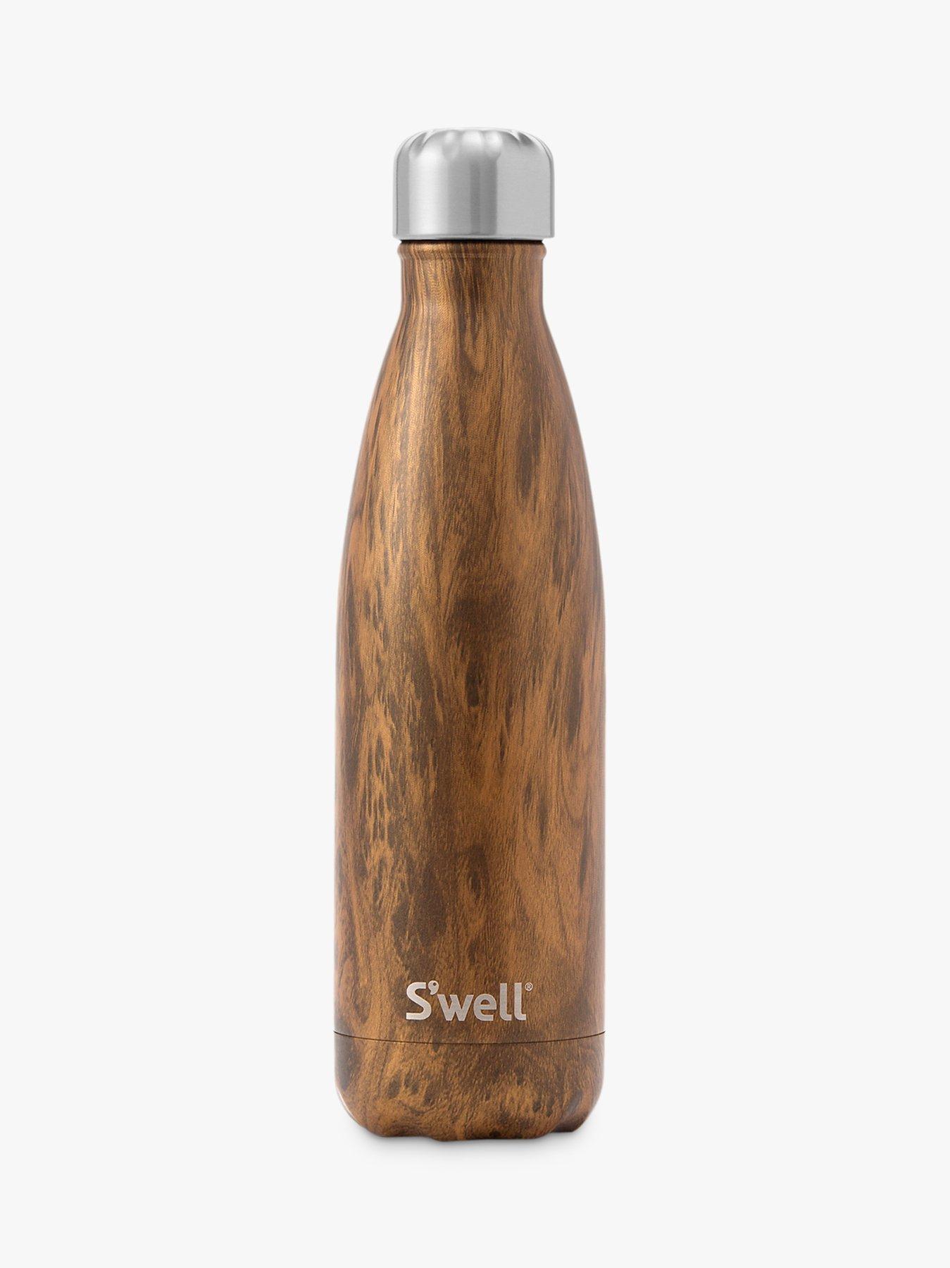 S'well Teakwood Vacuum Insulated Drinks Bottle, 500ml
