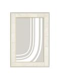 John Lewis Mother Of Pearl Photo Frame, Silver