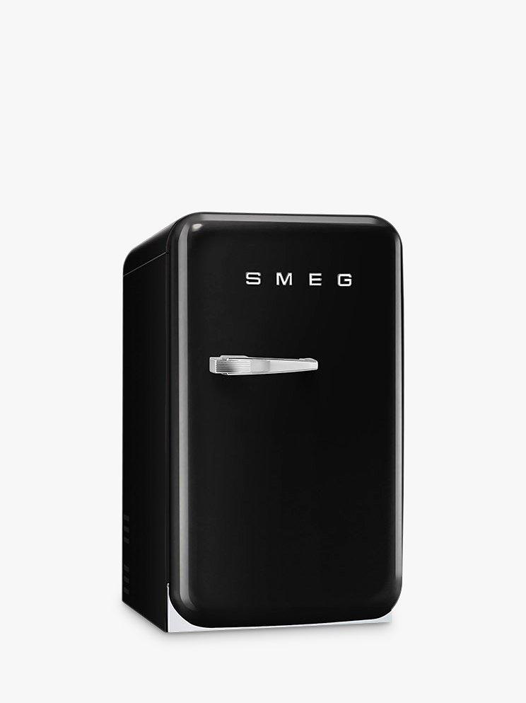 Smeg FAB5R Freestanding Mini Fridge, D Energy Rating, 40cm Wide, Right-Hand Hinge