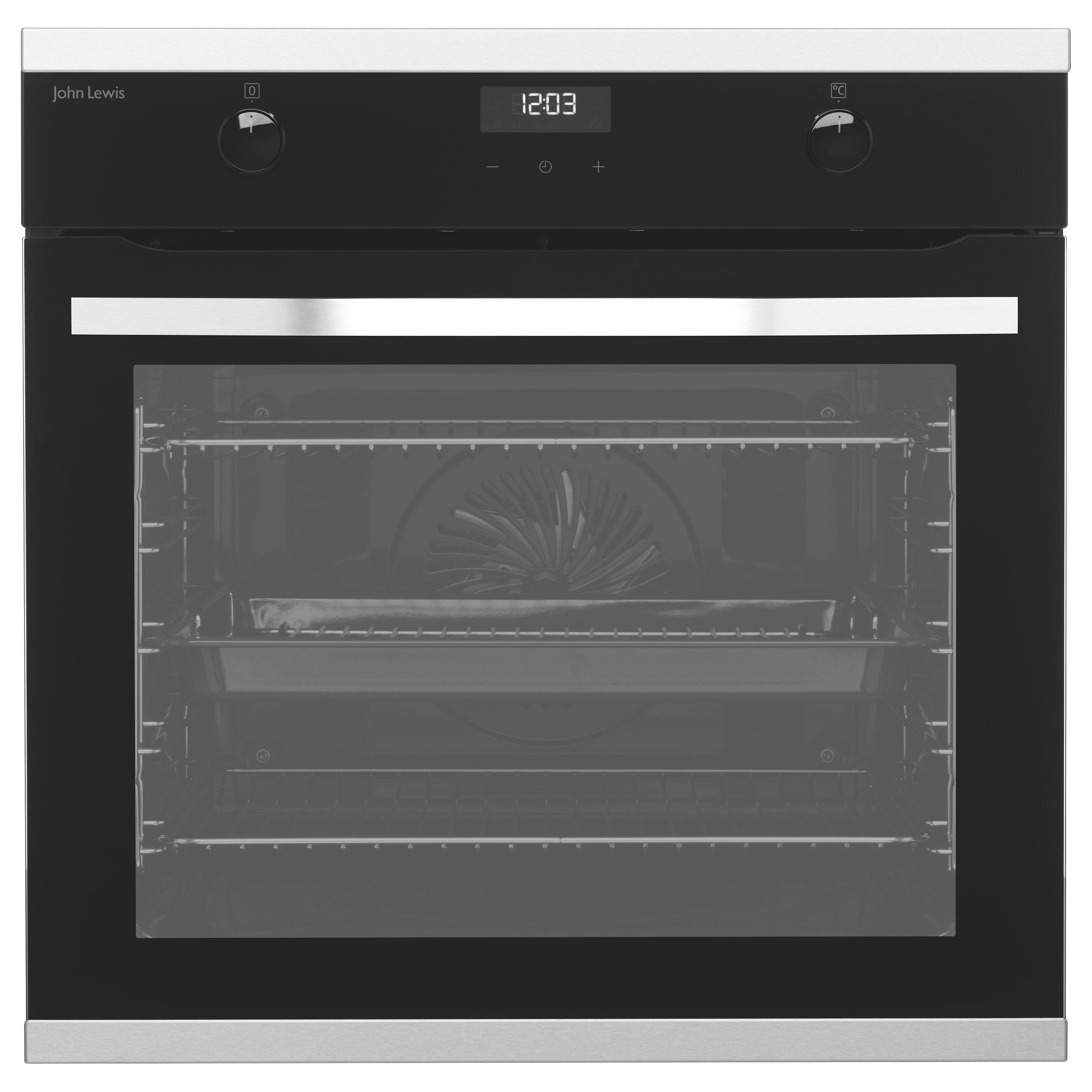 John Lewis & Partners JLBIOS631 Single Multifunction Oven, Stainless Steel