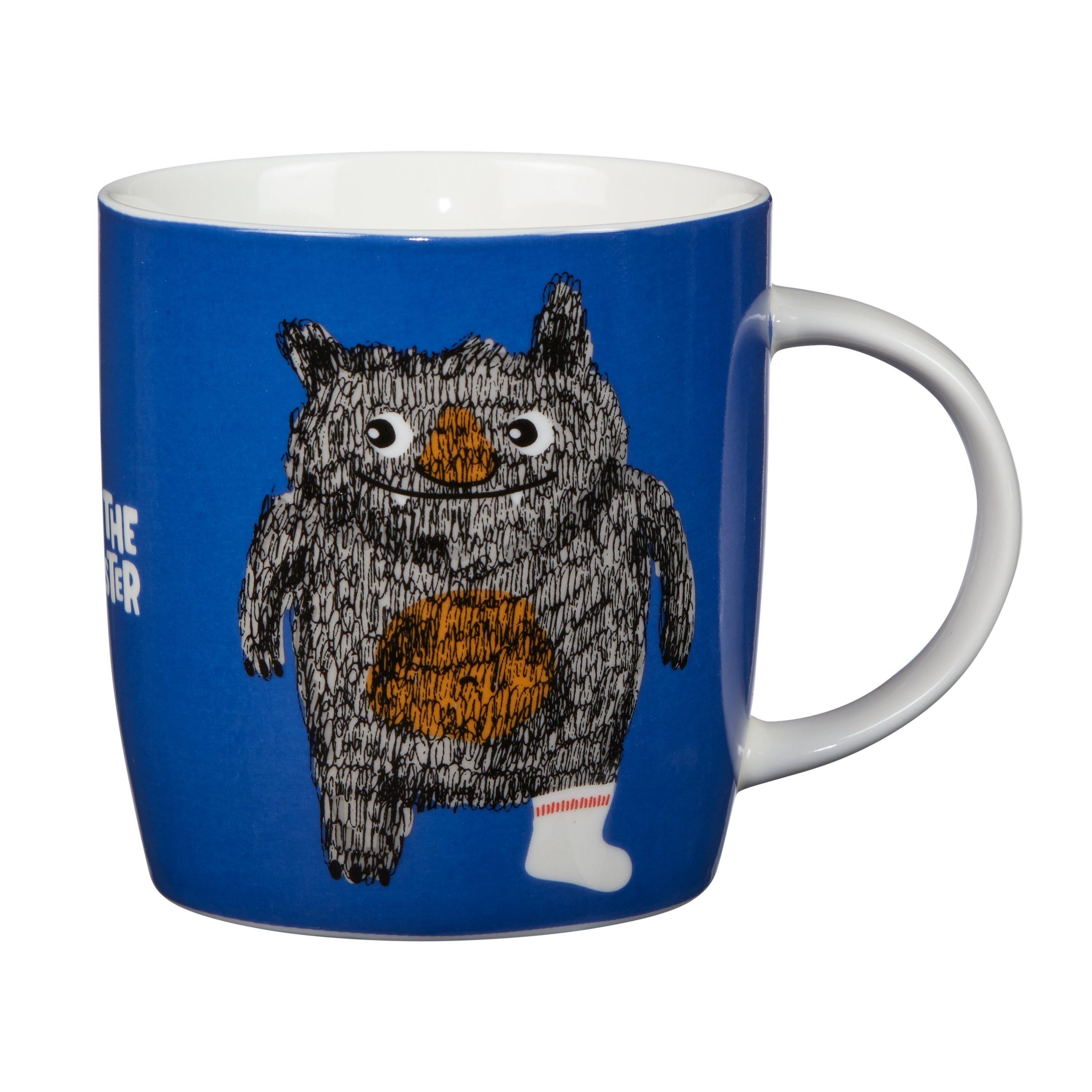 John Lewis & Partners Moz The Monster China Mug, 350ml