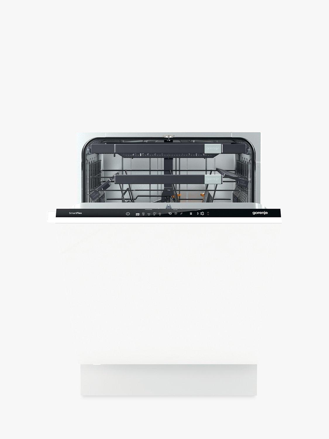 Gorenje GV66260UK Integrated Dishwasher, Stainless Steel