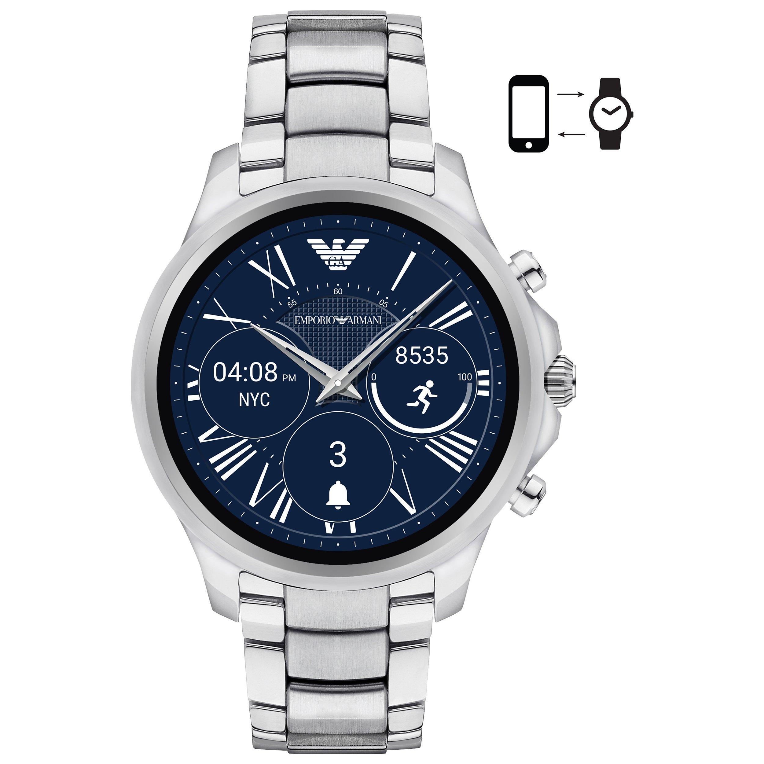 Emporio armani men's touchscreen smartwatch hotsell