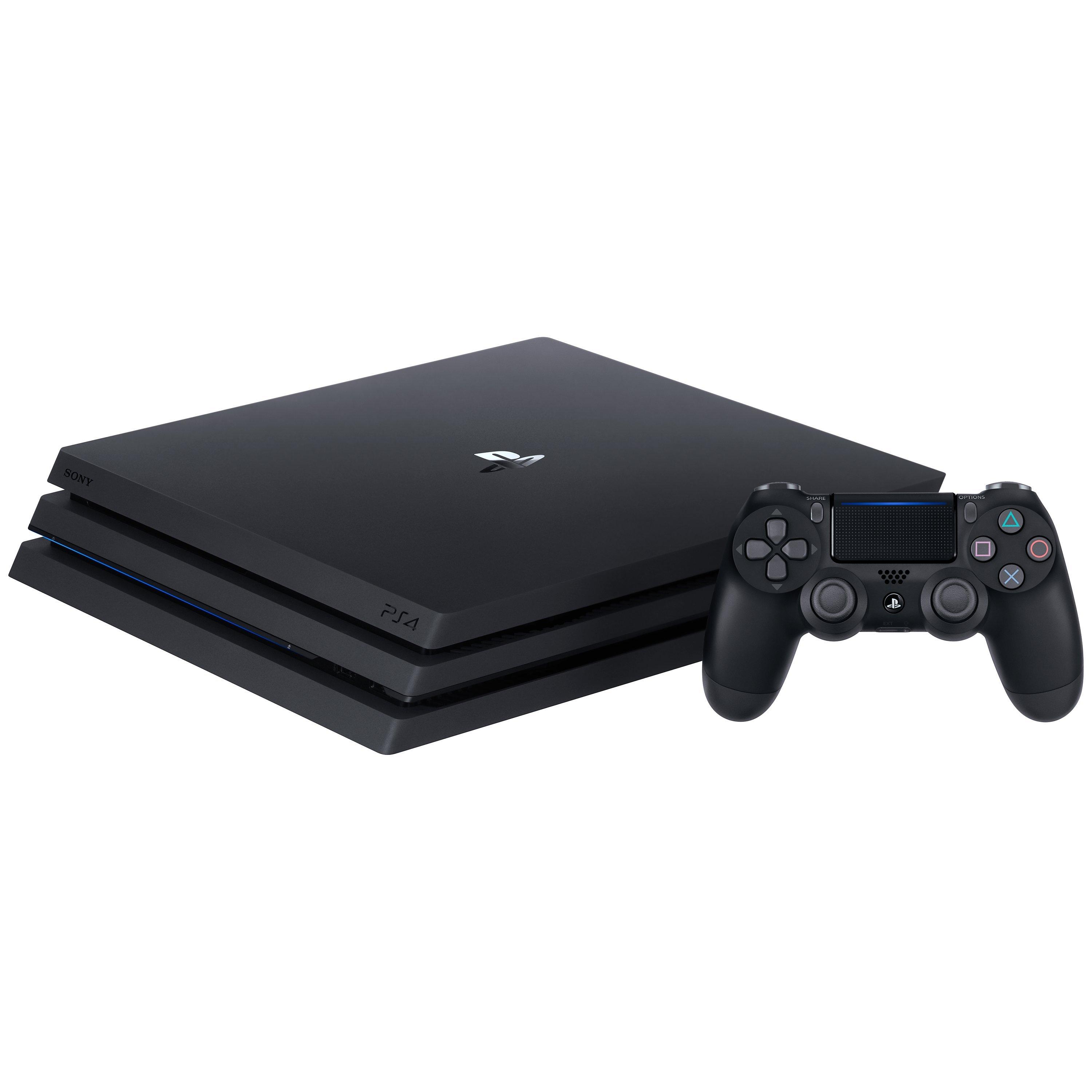 Sony PlayStation 4 Pro Console, 1TB, with DUALSHOCK 4 Controller