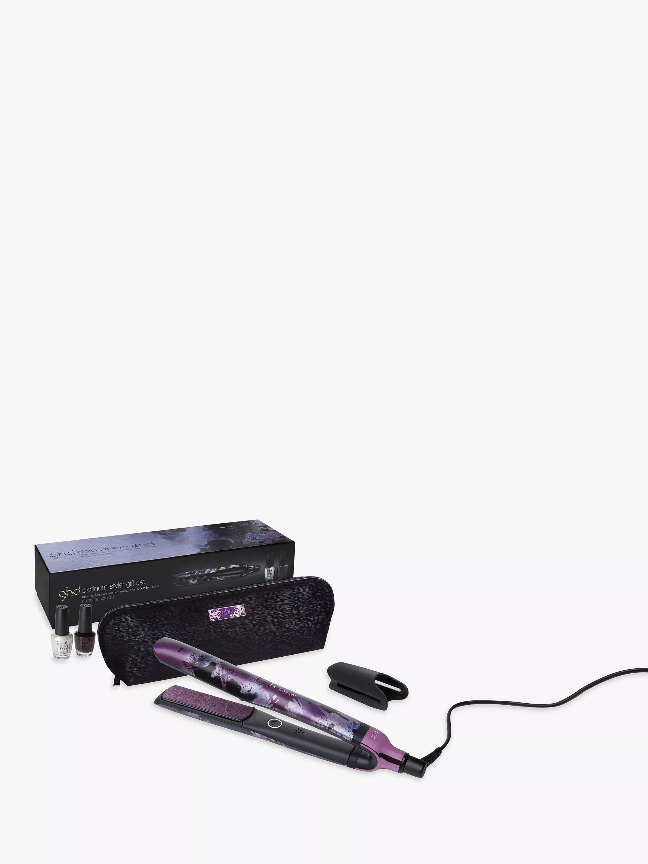 Ghd limited edition nocturne collection platinum styler gift set best sale