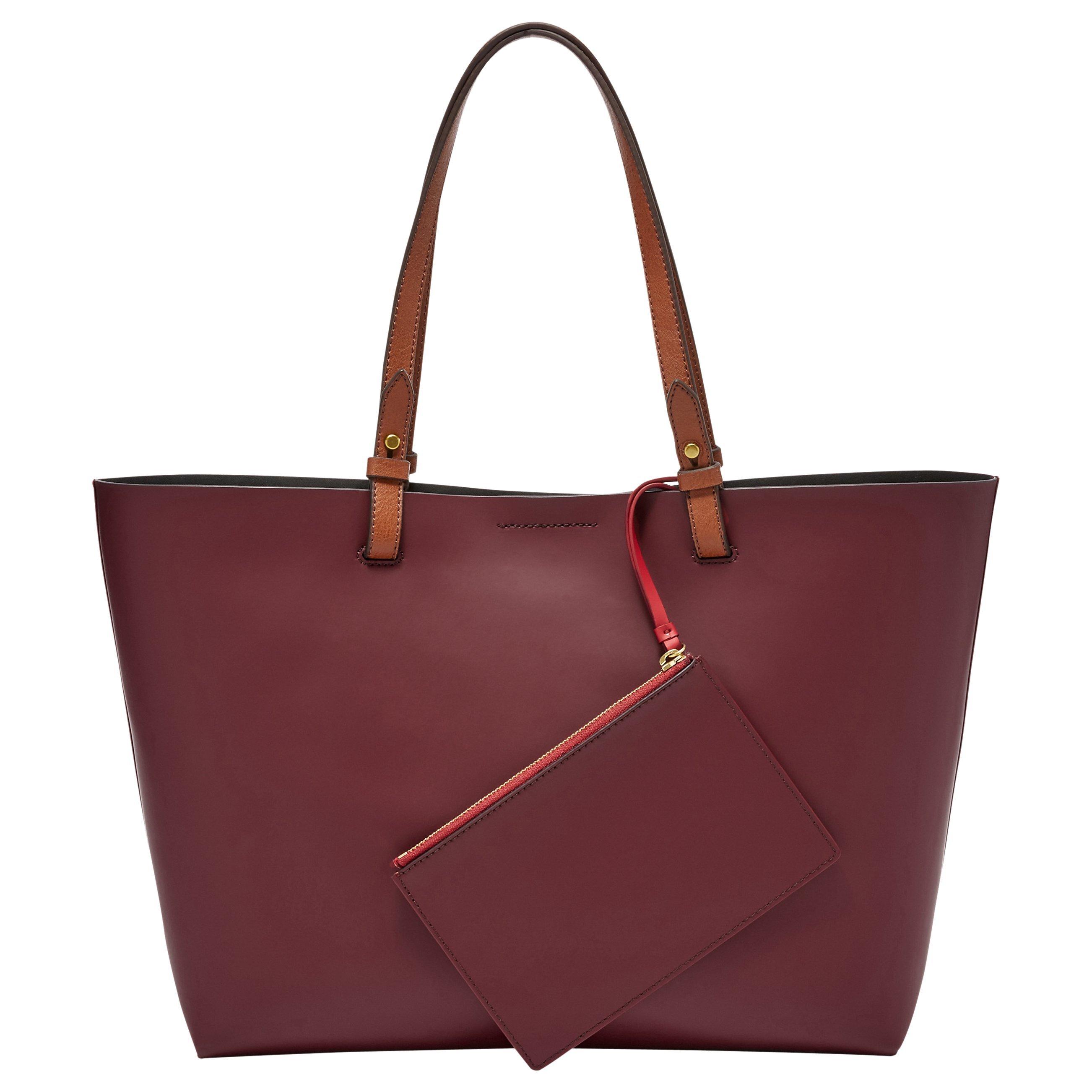 Fossil Rachel Leather Tote Bag