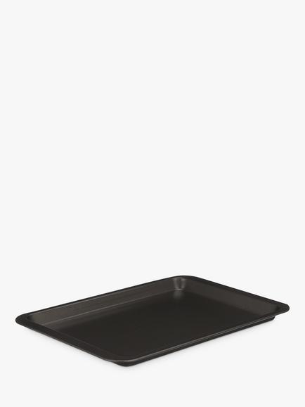 John Lewis Classic Non-Stick Oven Tray, 24.4cm - view 2, Grey