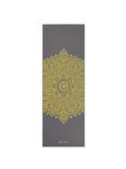 Gaiam Premium Citron Sundial 6mm Yoga Mat, Grey/Citron