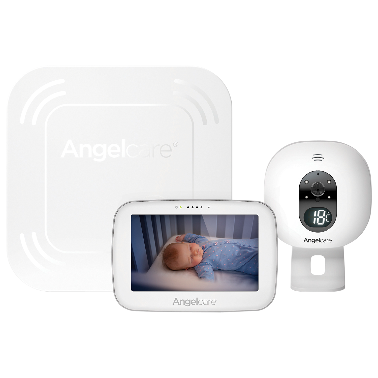 Angelcare AC517 Baby Movement Monitor, with Video