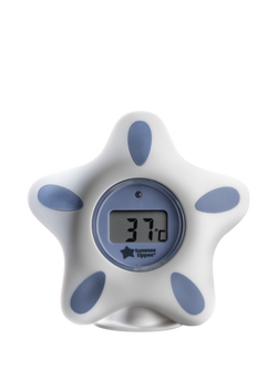 Tommee Tippee Closer to Nature Bath & Room Thermometer, White