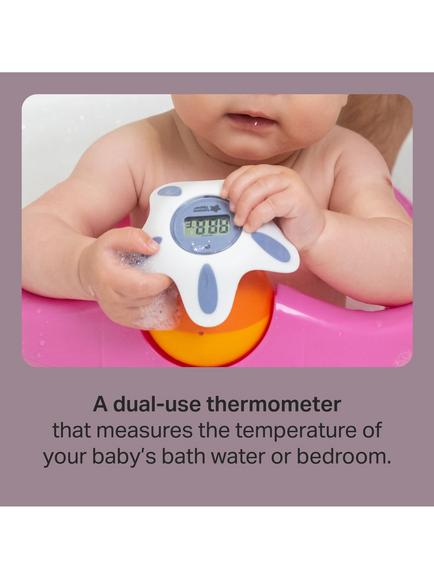 Tommee Tippee Closer to Nature Bath & Room Thermometer - view 2, White