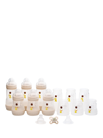 MAM Easy Start Anti-Colic Bottle Set, Large, Cotton White