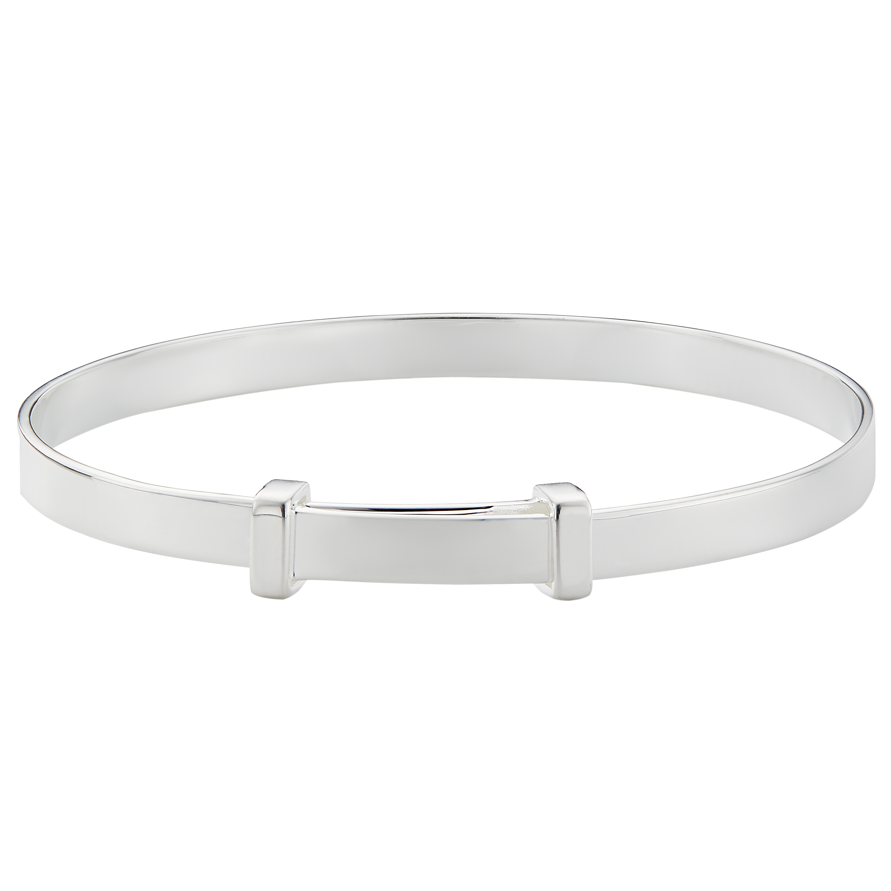 Molly Brown London Sterling Silver Christening Bangle