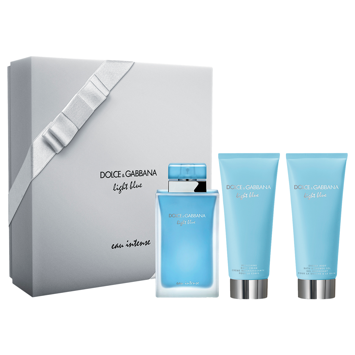 Dolce and gabbana set light blue on sale