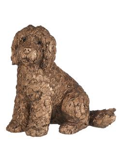 Frith Sculpture Lucy Cockapoo Dog by Adrian Tinsley, H20cm, Bronze, Bronze