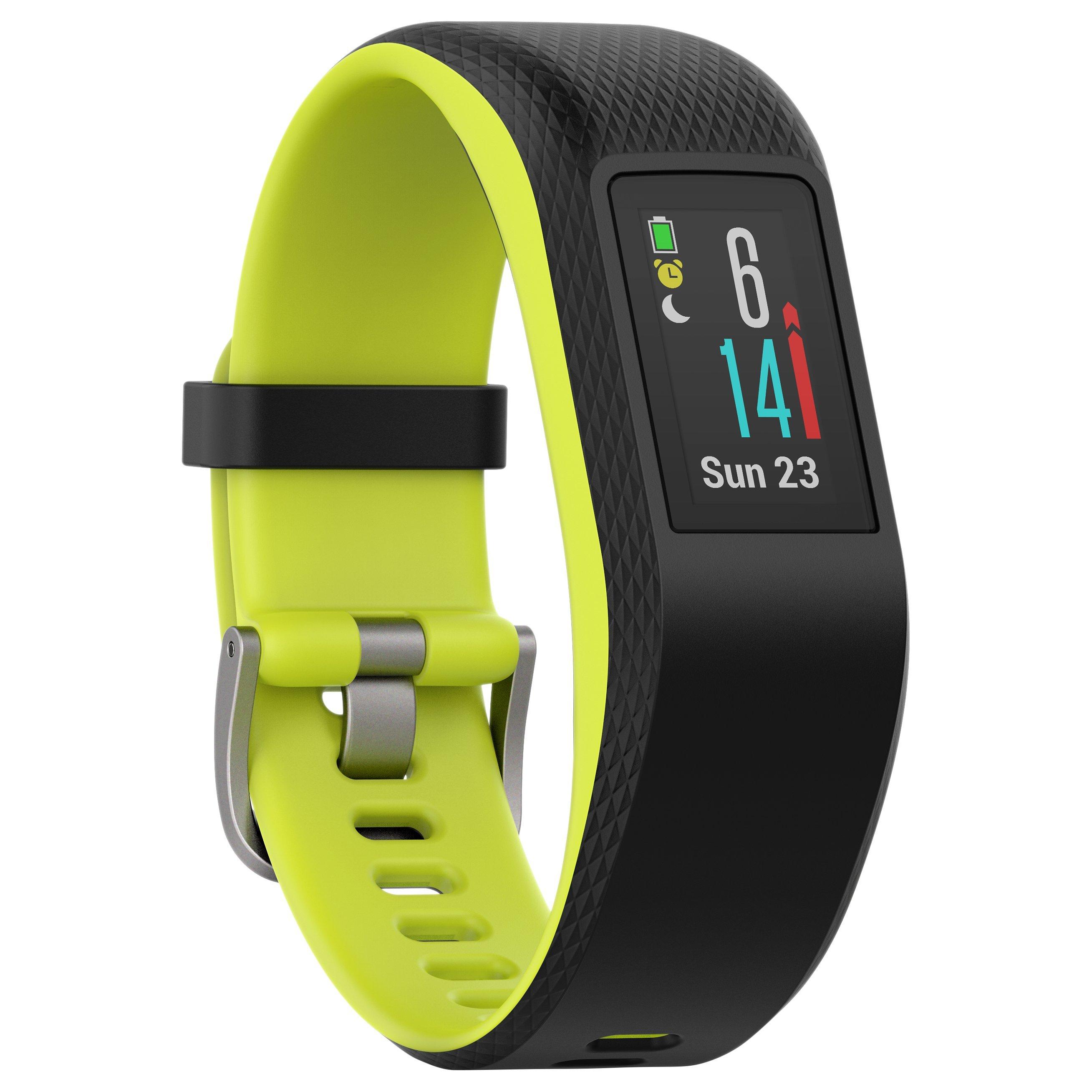 Garmin Vívosport, Smart Activity Tracker with Wrist Based Heart Rate and GPS, Large
