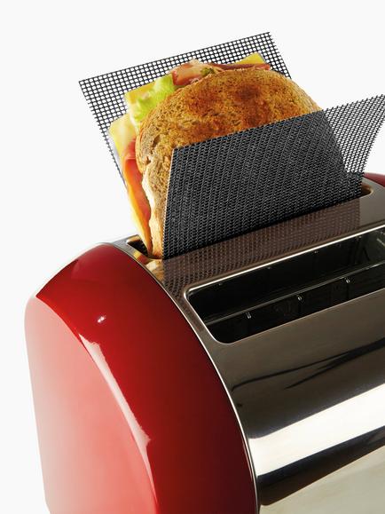 NoStik Toastie Toaster Sleeves, Set of 2, Black