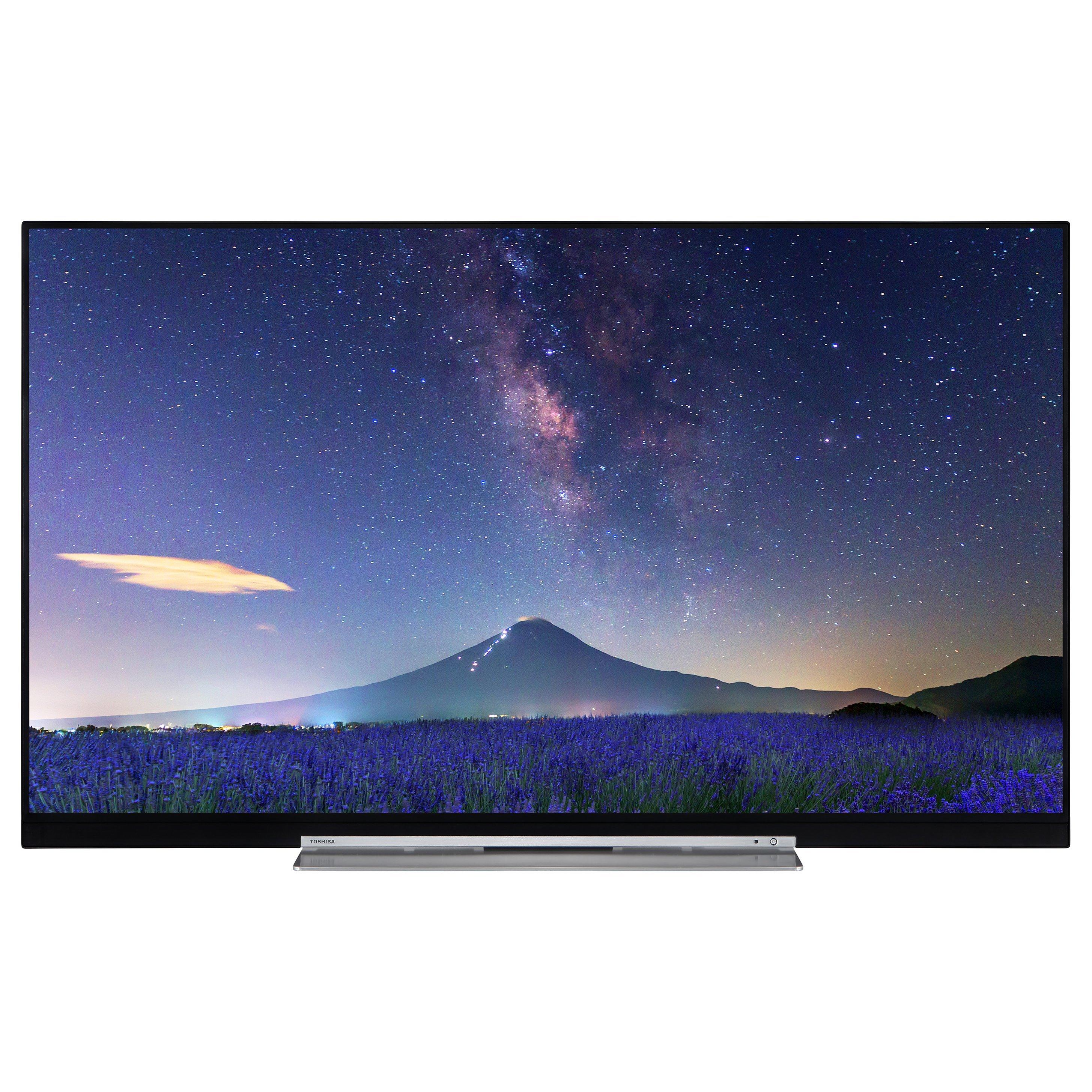 Toshiba 49U7763DB LED 4K Ultra HD Smart TV, 49" with Built-In Wi-Fi, Freeview HD & Freeview Play, Black