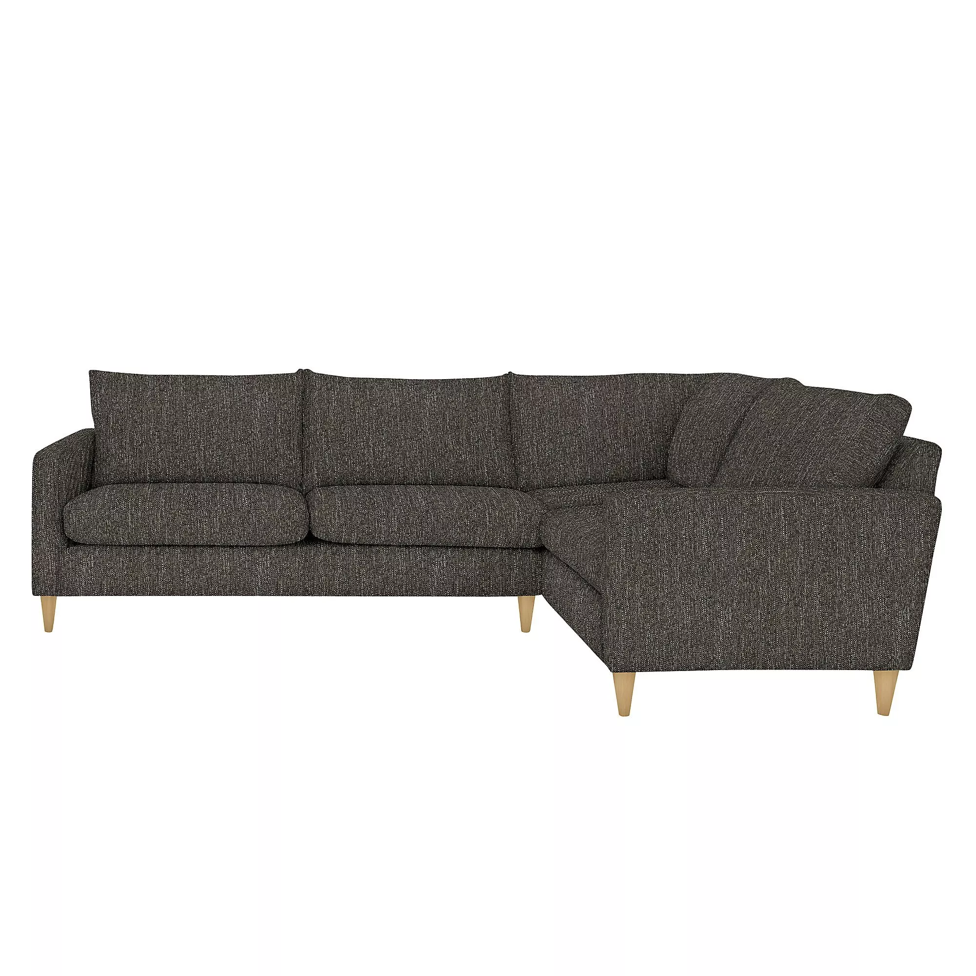 John Lewis & Partners Bailey RHF Corner End Sofa, Light Leg