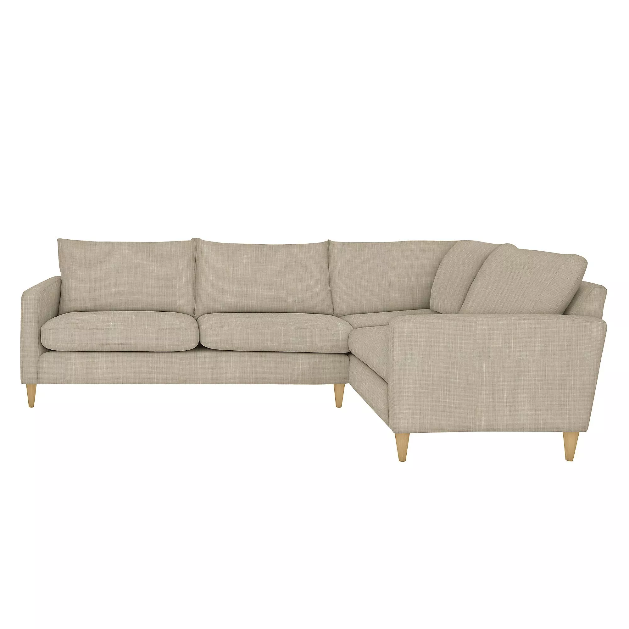 John Lewis & Partners Bailey RHF Corner End Sofa, Light Leg