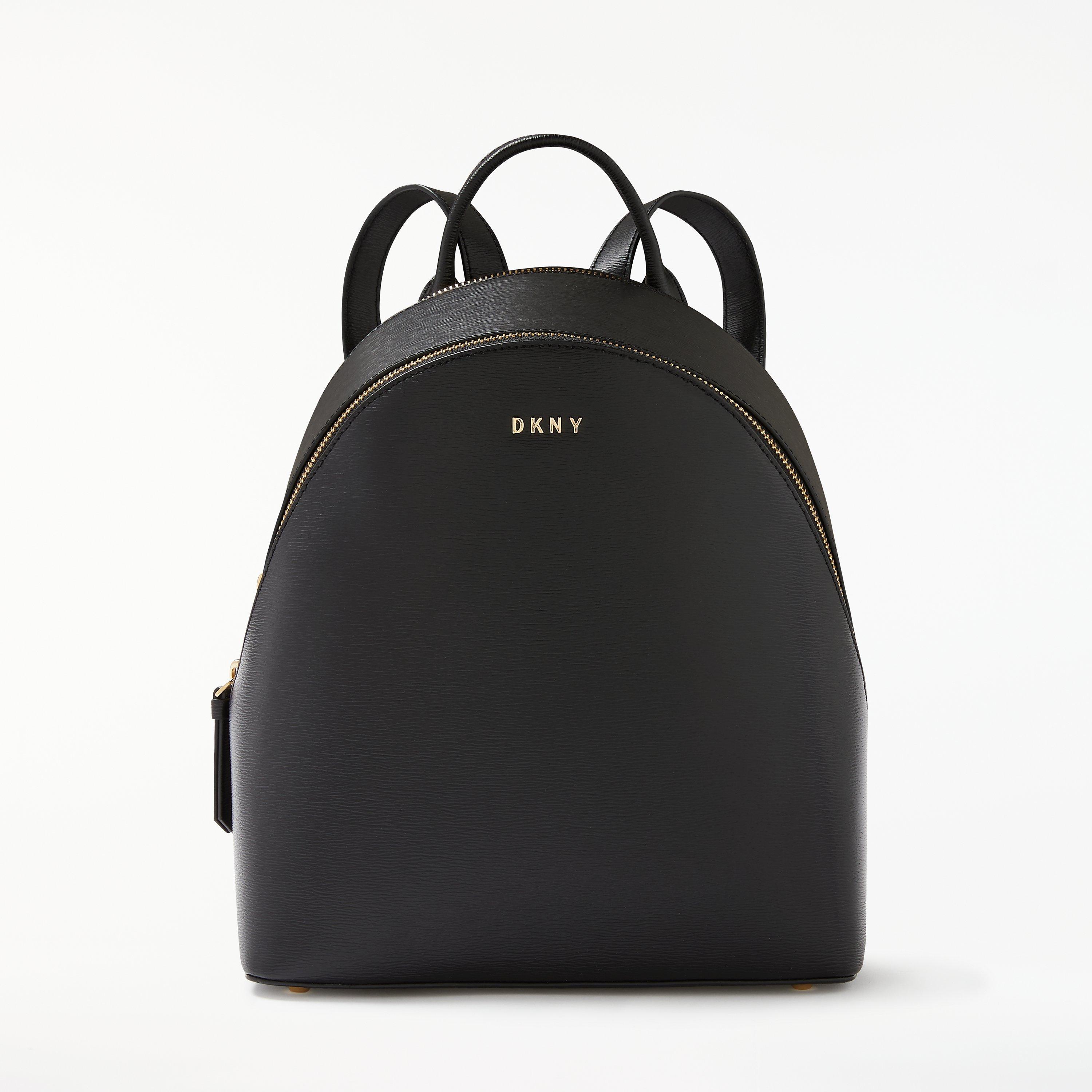 Dkny backpack leather on sale