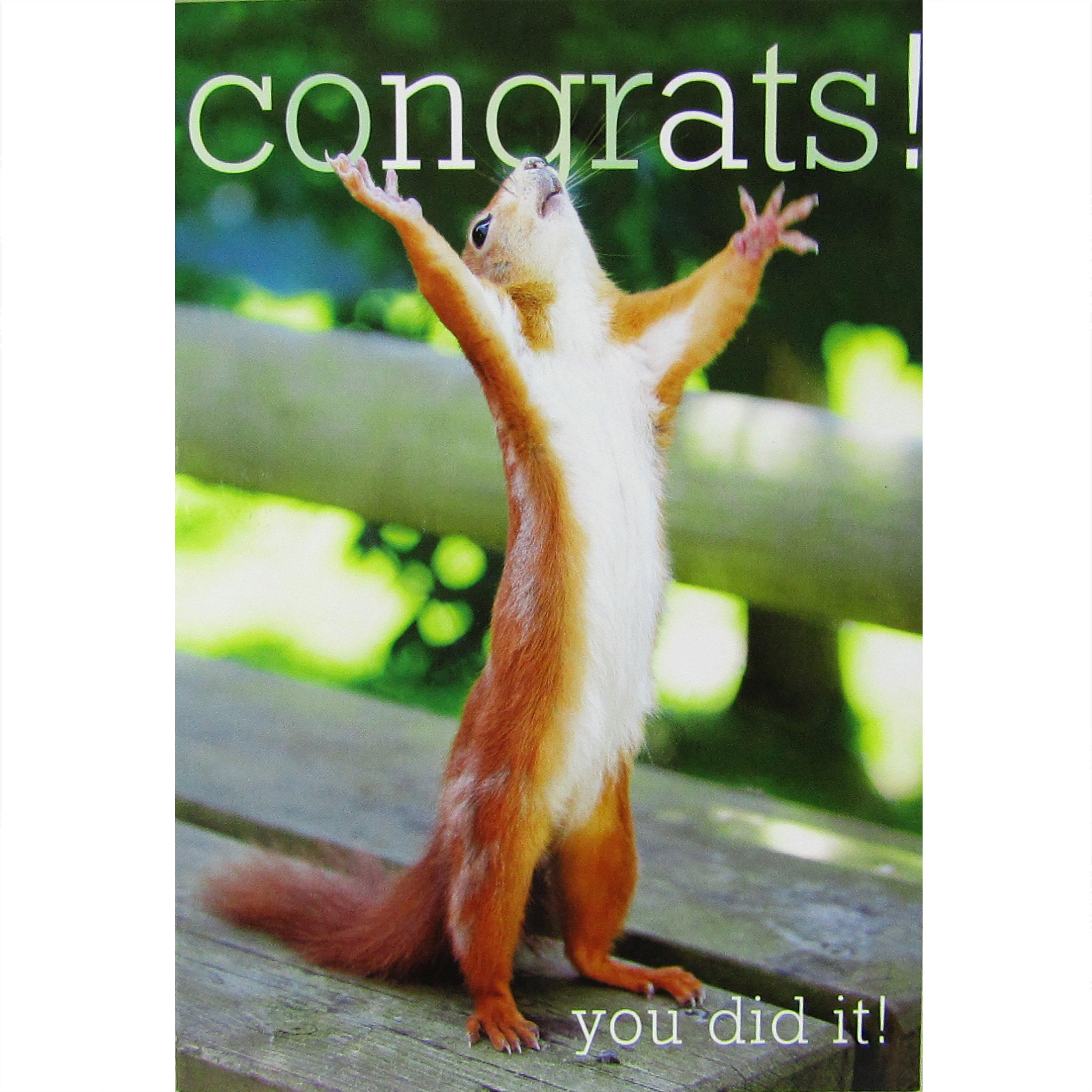 Woodmansterne Congrats Hallelujah Greeting Card