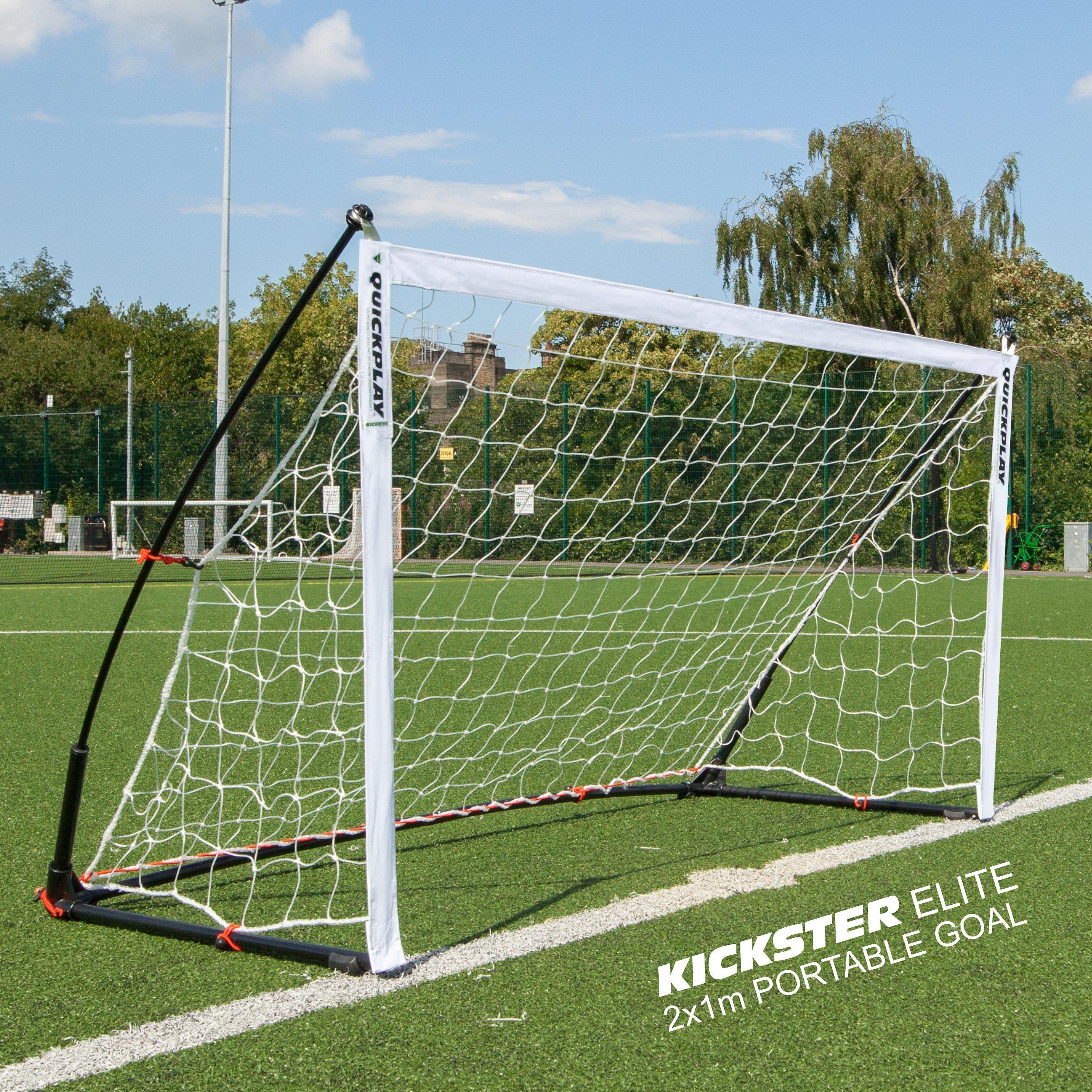 Quickplay Kickster Elite 2 x 1m Football Goal