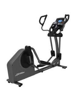 Life Fitness E3 Elliptical Cross Trainer with Go Console, Titanium