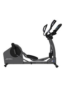 Life Fitness E3 Elliptical Cross Trainer with Go Console - view 2, Titanium