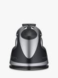 John Lewis Travel Steam Iron, Black/Silver