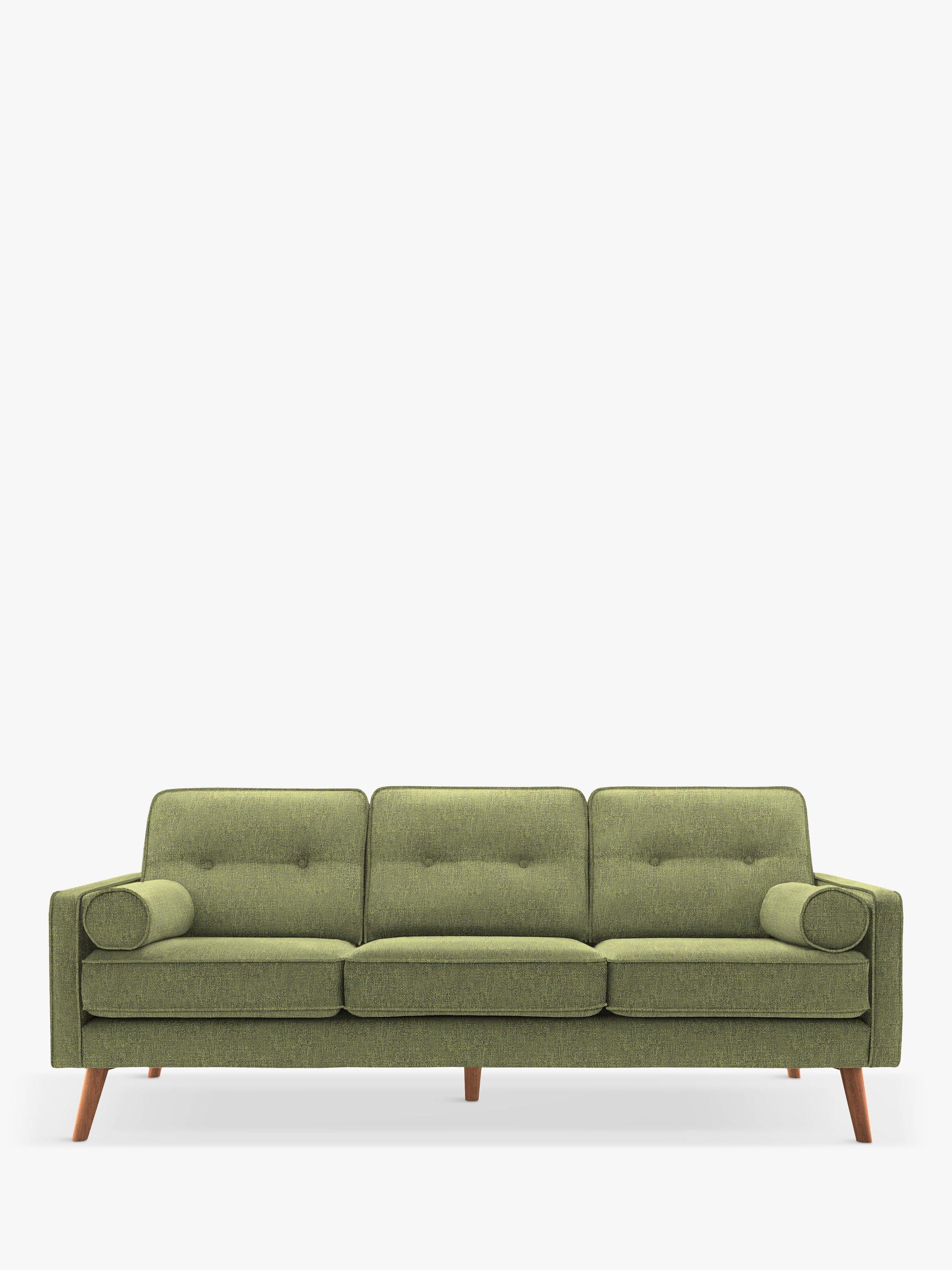 The Sixty Five Range, G Plan Vintage The Sixty Five Large 3 Seater Sofa, Marl Green