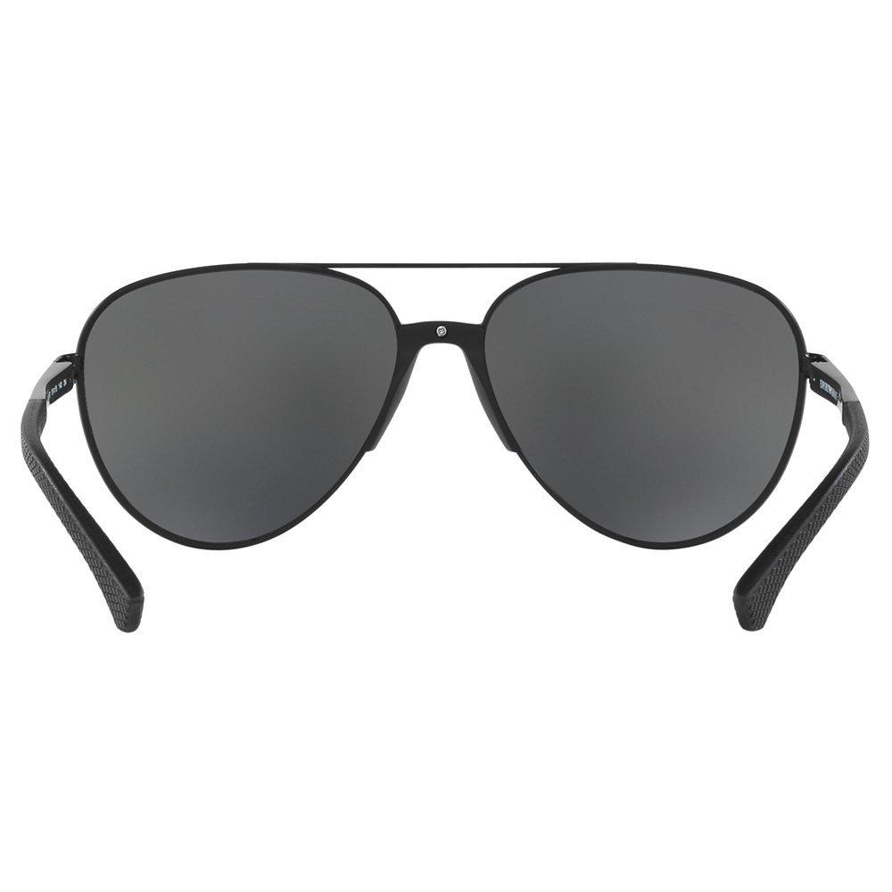 Product image 7 of 9, which shows Emporio Armani EA2059 Men's Aviator Sunglasses, Black/Grey