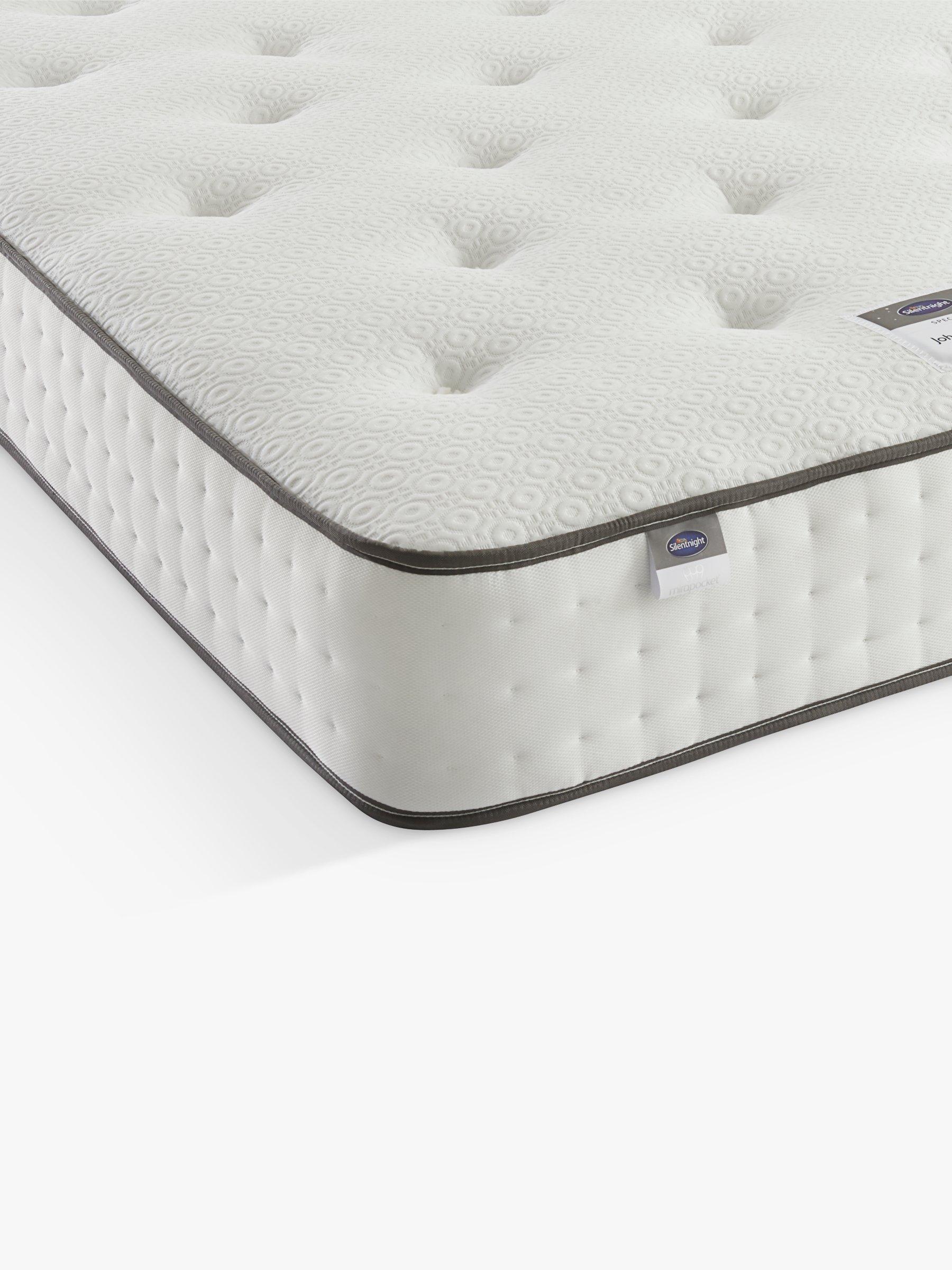 Silentnight 1400 Mirapocket Memory Mattress, Firm, Double