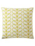 Orla Kiely Linear Stem Cushion, Sunflower