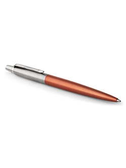 PARKER Jotter Ballpoint Pen - view 2, Orange And Silver