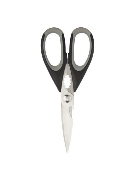 John Lewis Professional Stainless Steel Scissors, Black/Grey - view 2, Black/Grey