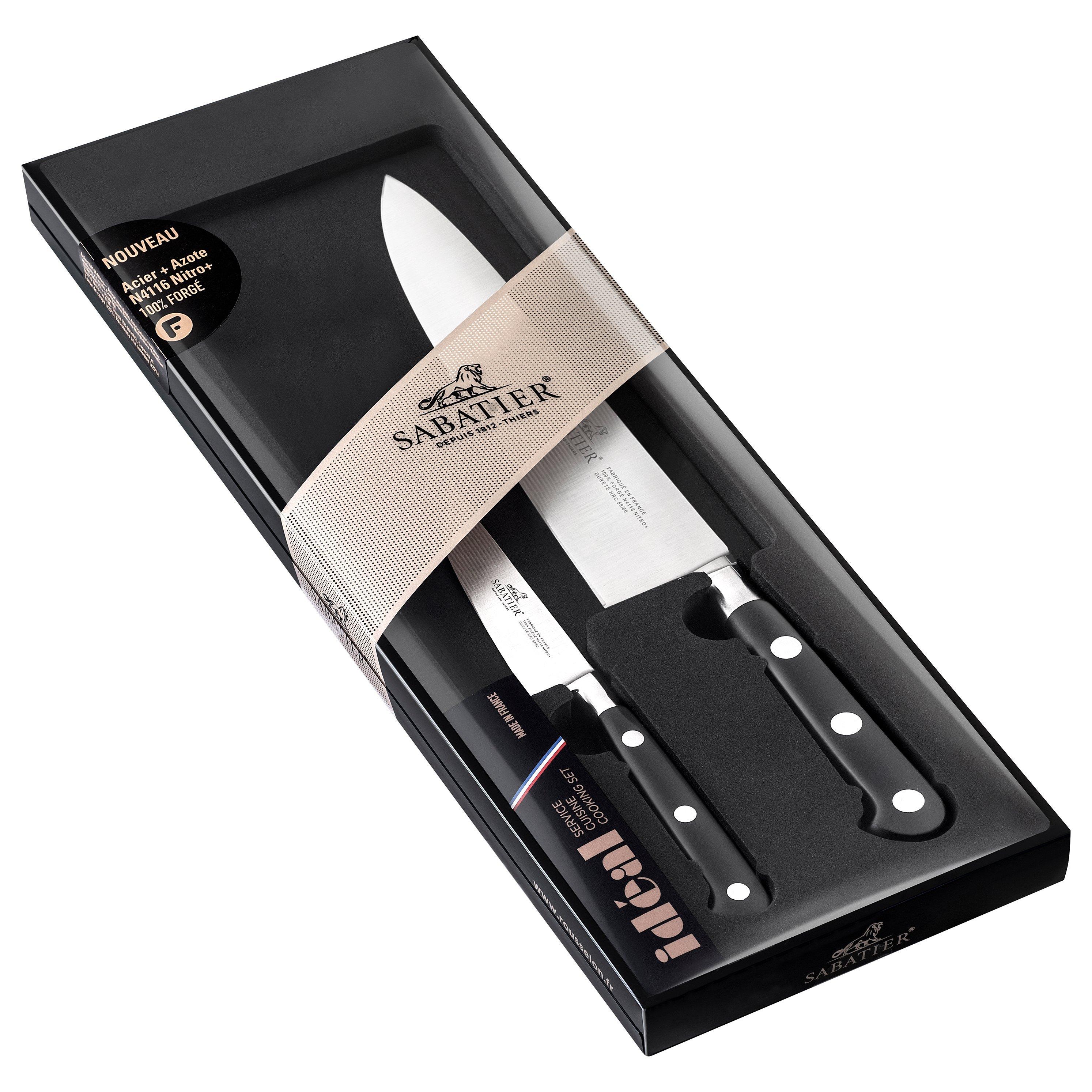 Sabatier Lion Fully Forged Kitchen Knives, Set of 2